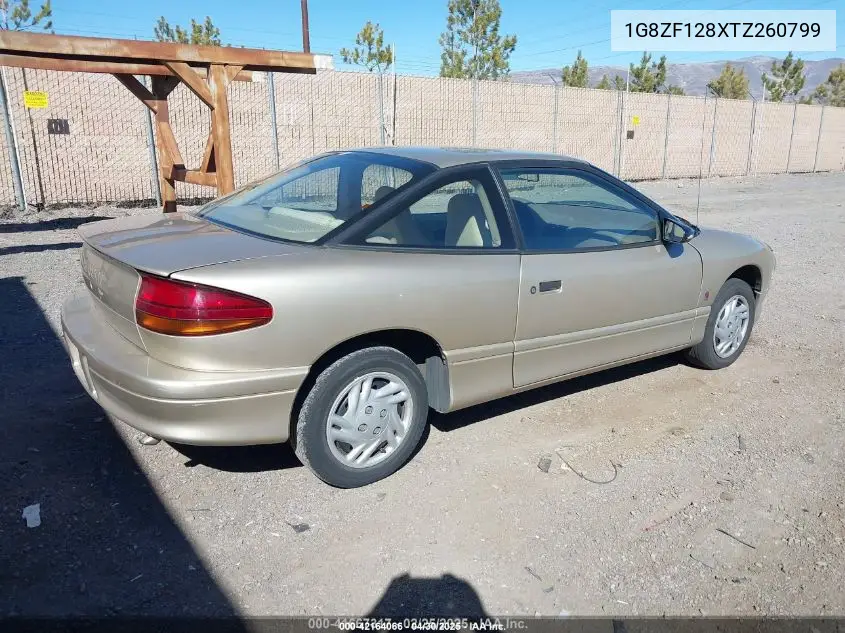1996 Saturn Sc1 VIN: 1G8ZF128XTZ260799 Lot: 41667317