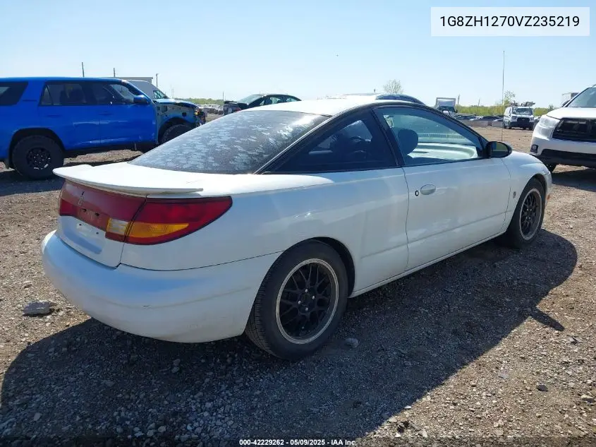 1997 Saturn Sc Sc2 VIN: 1G8ZH1270VZ235219 Lot: 42229262