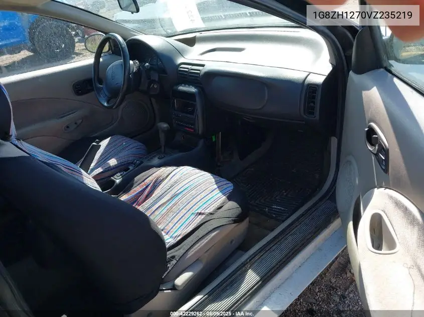 1997 Saturn Sc Sc2 VIN: 1G8ZH1270VZ235219 Lot: 42229262