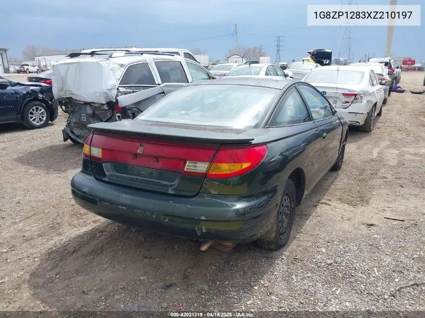 1999 Saturn Sc1 VIN: 1G8ZP1283XZ210197 Lot: 42021319