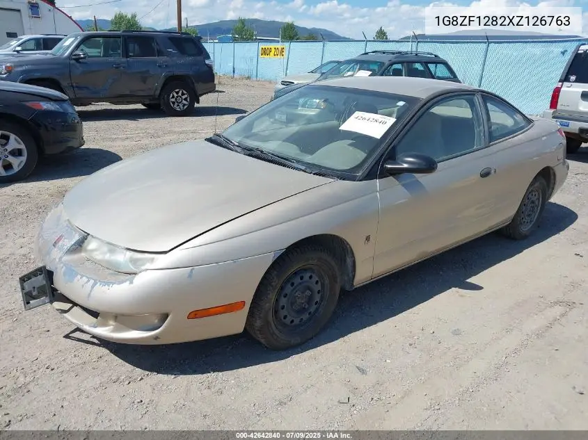 1999 Saturn Sc1 VIN: 1G8ZF1282XZ126763 Lot: 42642840