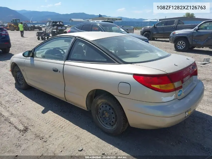 1999 Saturn Sc1 VIN: 1G8ZF1282XZ126763 Lot: 42642840