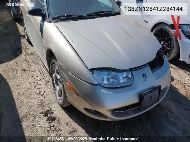 2001 Saturn Sc1 VIN: 1G8ZN12841Z284144 Lot: 20208456