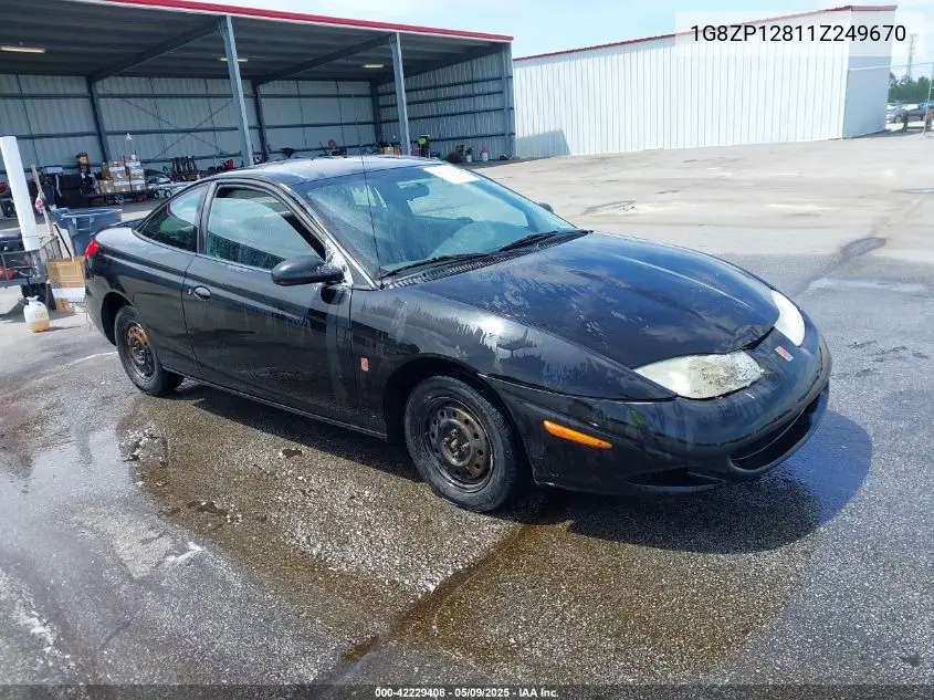 2001 Saturn Sc1 VIN: 1G8ZP12811Z249670 Lot: 42229408