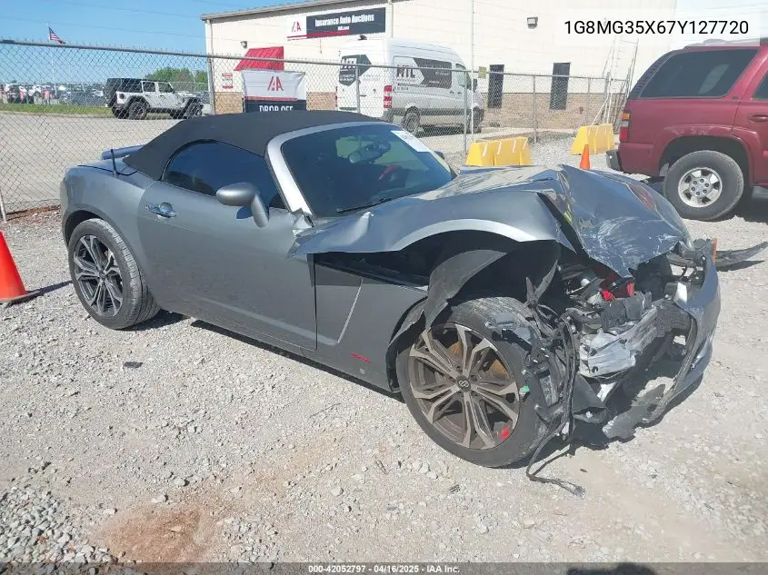 2007 Saturn Sky Red Line VIN: 1G8MG35X67Y127720 Lot: 42052797