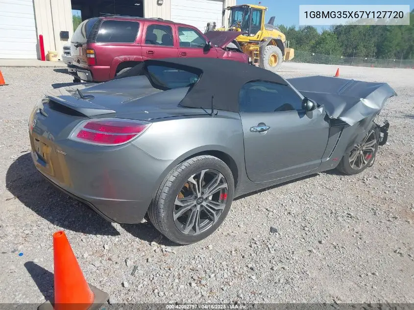 2007 Saturn Sky Red Line VIN: 1G8MG35X67Y127720 Lot: 42052797