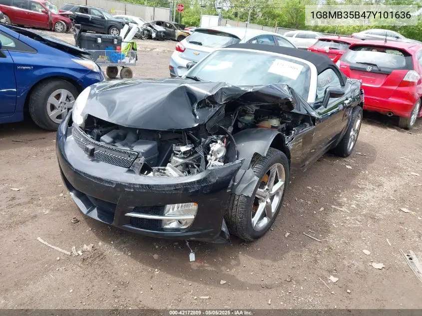 2007 Saturn Sky VIN: 1G8MB35B47Y101636 Lot: 42172809