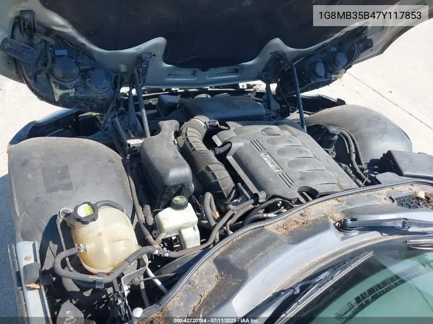 2007 Saturn Sky VIN: 1G8MB35B47Y117853 Lot: 42720784