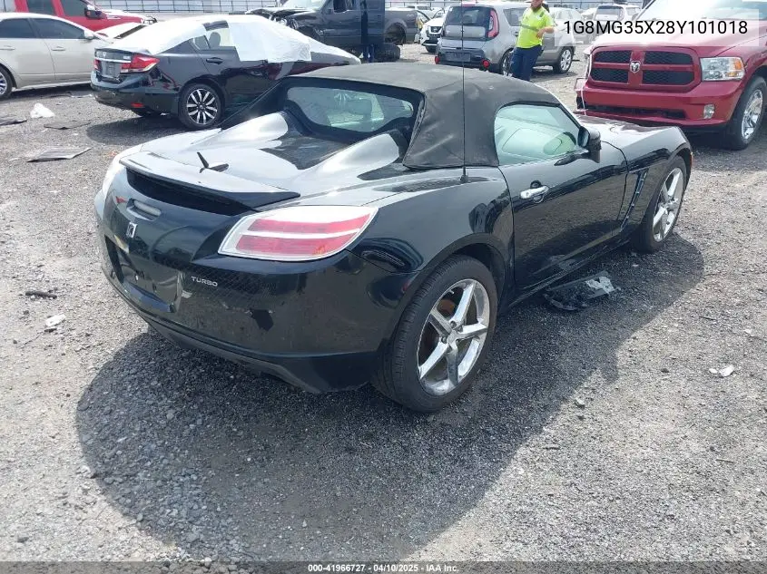2008 Saturn Sky Red Line VIN: 1G8MG35X28Y101018 Lot: 41966727