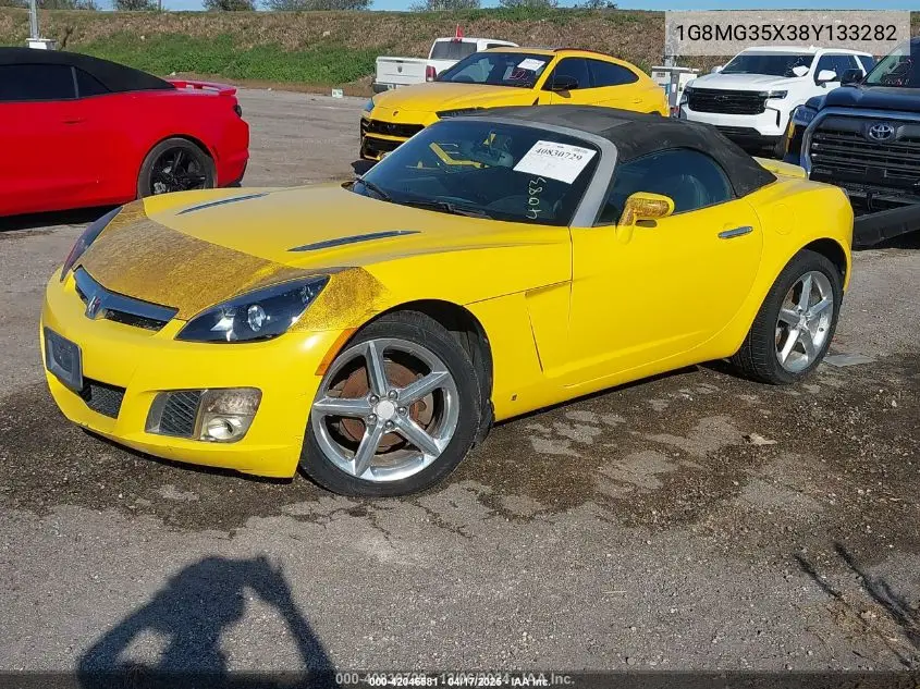 2008 Saturn Sky Red Line VIN: 1G8MG35X38Y133282 Lot: 42046581
