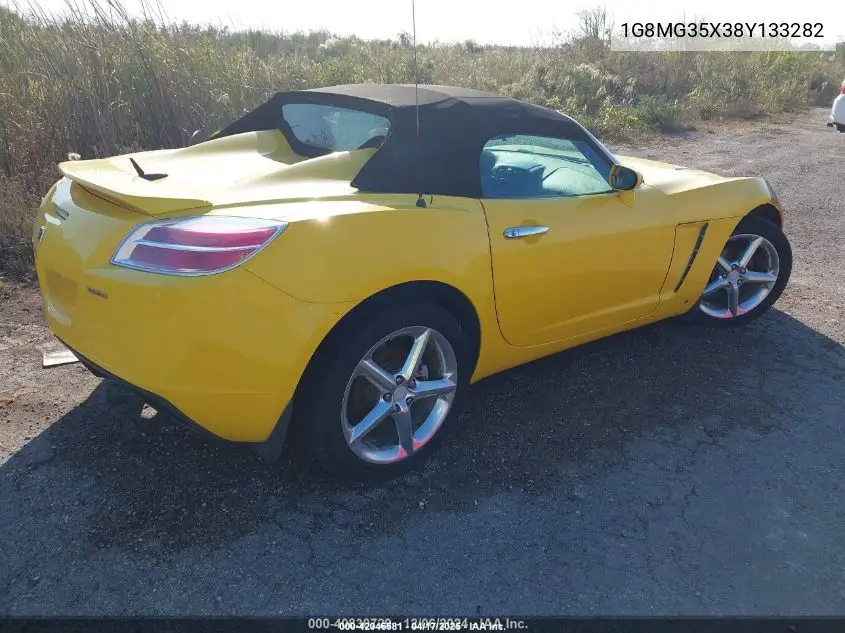 2008 Saturn Sky Red Line VIN: 1G8MG35X38Y133282 Lot: 42046581