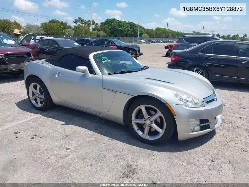 2008 Saturn Sky VIN: 1G8MC35BX8Y128872 Lot: 42152153