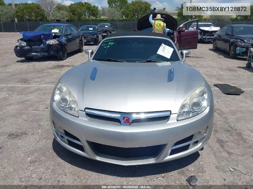 2008 Saturn Sky VIN: 1G8MC35BX8Y128872 Lot: 42152153