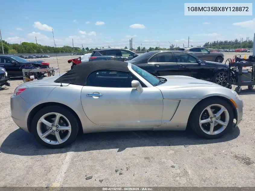 2008 Saturn Sky VIN: 1G8MC35BX8Y128872 Lot: 42152153