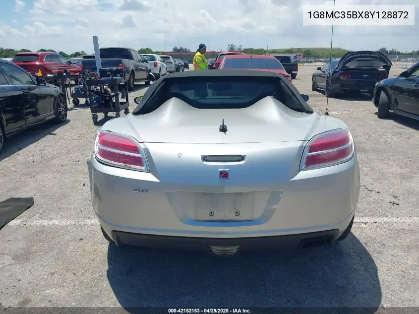 2008 Saturn Sky VIN: 1G8MC35BX8Y128872 Lot: 42152153