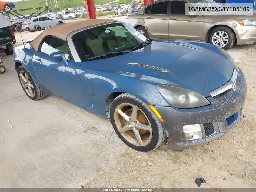 2008 Saturn Sky VIN: 1G8MG35X38Y105109 Lot: 42718245
