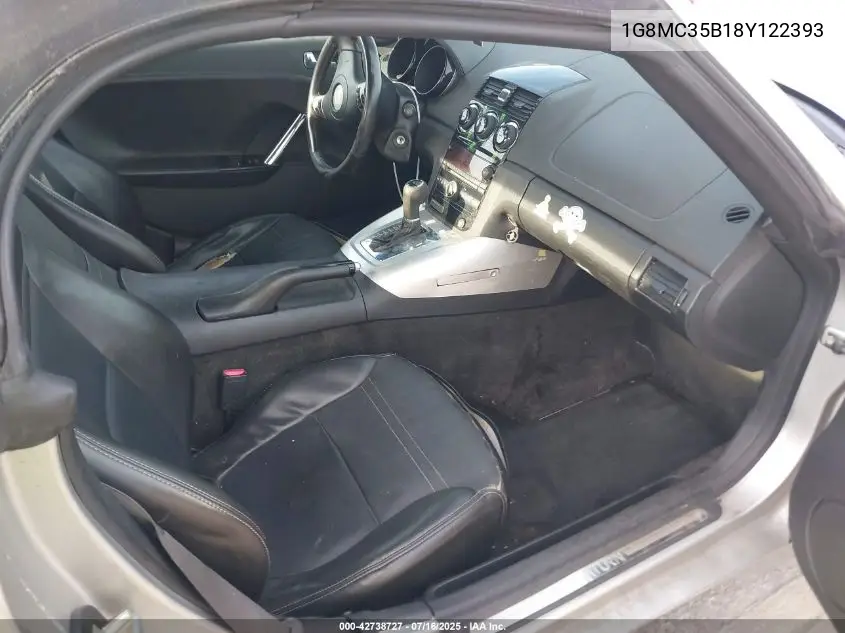 2008 Saturn Sky VIN: 1G8MC35B18Y122393 Lot: 42738727