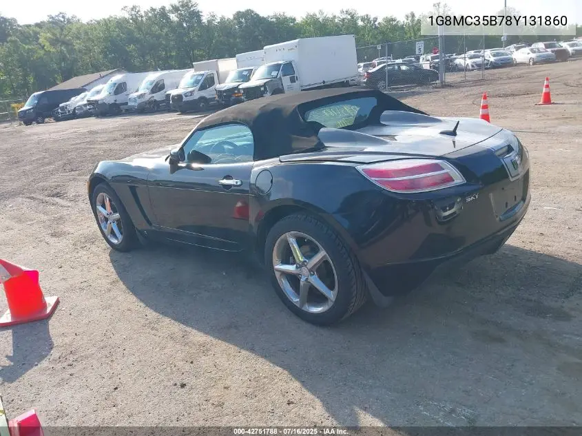 2008 Saturn Sky Special Edition VIN: 1G8MC35B78Y131860 Lot: 42751788