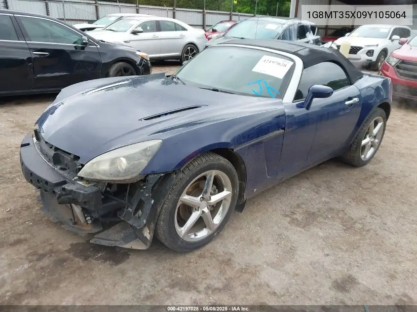 2009 Saturn Sky Red Line VIN: 1G8MT35X09Y105064 Lot: 42197028