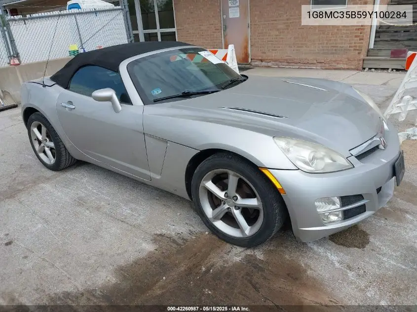 2009 Saturn Sky VIN: 1G8MC35B59Y100284 Lot: 42260987