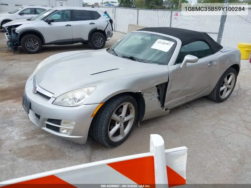 2009 Saturn Sky VIN: 1G8MC35B59Y100284 Lot: 42260987