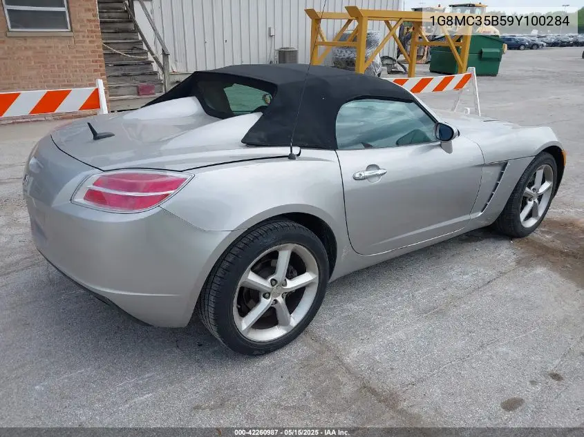 2009 Saturn Sky VIN: 1G8MC35B59Y100284 Lot: 42260987