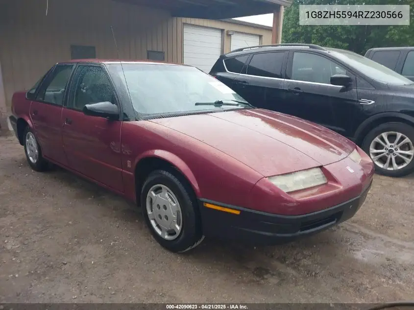 1994 Saturn Sl1 VIN: 1G8ZH5594RZ230566 Lot: 42090623