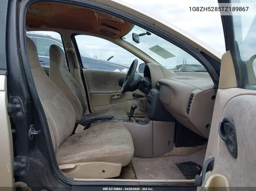 1996 Saturn Sl1 VIN: 1G8ZH5285TZ189867 Lot: 42130884