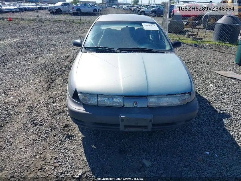 1997 Saturn Sl Sl1 VIN: 1G8ZH5289VZ348554 Lot: 42065851
