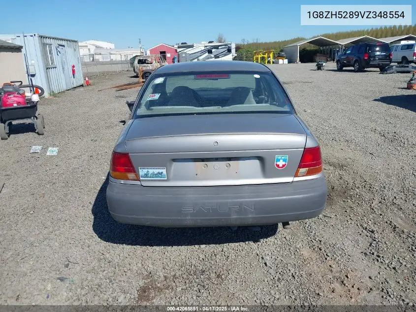 1997 Saturn Sl Sl1 VIN: 1G8ZH5289VZ348554 Lot: 42065851