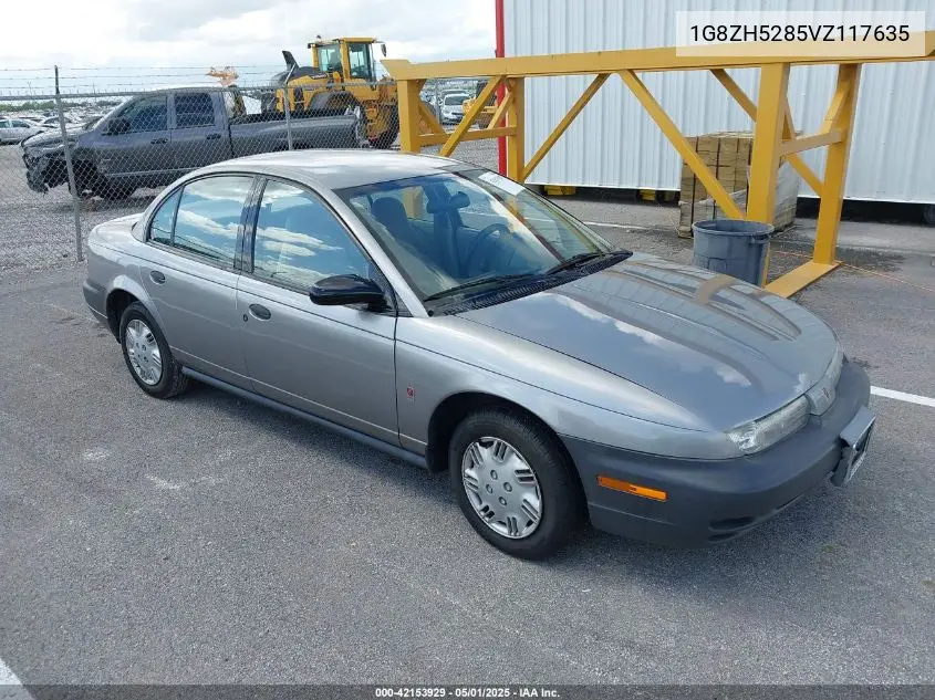 1997 Saturn Sl Sl1 VIN: 1G8ZH5285VZ117635 Lot: 42153929