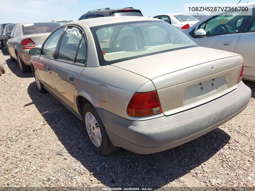 1997 Saturn Sl Sl1 VIN: 1G8ZH5287VZ366700 Lot: 42165059