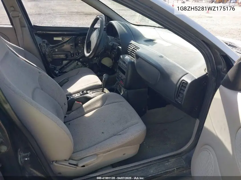 1998 Saturn Sl1 VIN: 1G8ZH5281WZ175176 Lot: 41991139