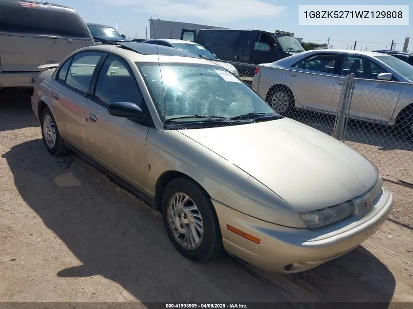 1998 Saturn Sl Base (A4) VIN: 1G8ZK5271WZ129808 Lot: 41993909