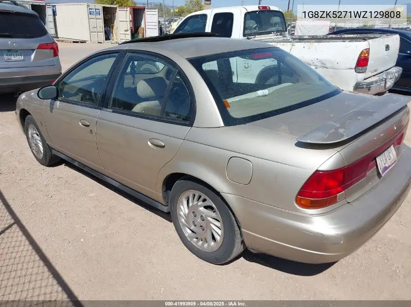 1998 Saturn Sl Base (A4) VIN: 1G8ZK5271WZ129808 Lot: 41993909