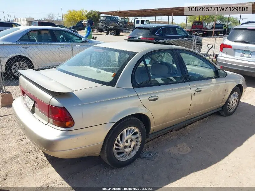 1998 Saturn Sl Base (A4) VIN: 1G8ZK5271WZ129808 Lot: 41993909