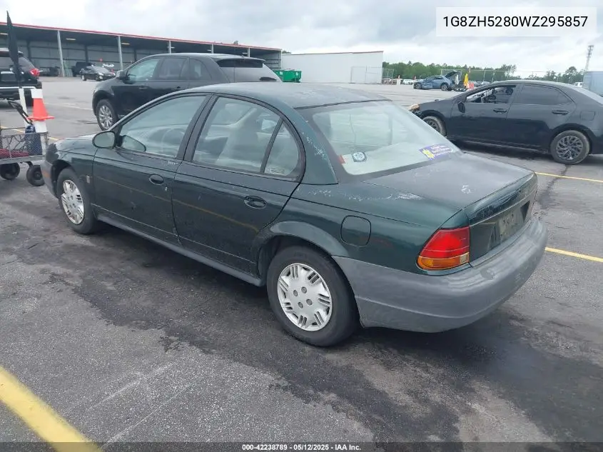 1998 Saturn Sl1 VIN: 1G8ZH5280WZ295857 Lot: 42238789