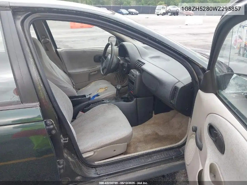 1998 Saturn Sl1 VIN: 1G8ZH5280WZ295857 Lot: 42238789