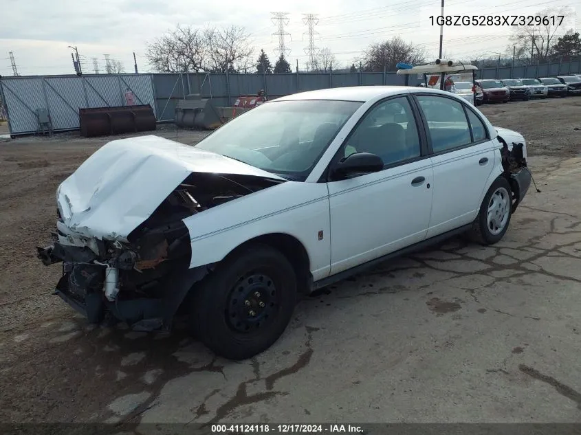 1999 Saturn Sl1 VIN: 1G8ZG5283XZ329617 Lot: 41124118