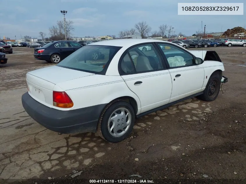 1999 Saturn Sl1 VIN: 1G8ZG5283XZ329617 Lot: 41124118