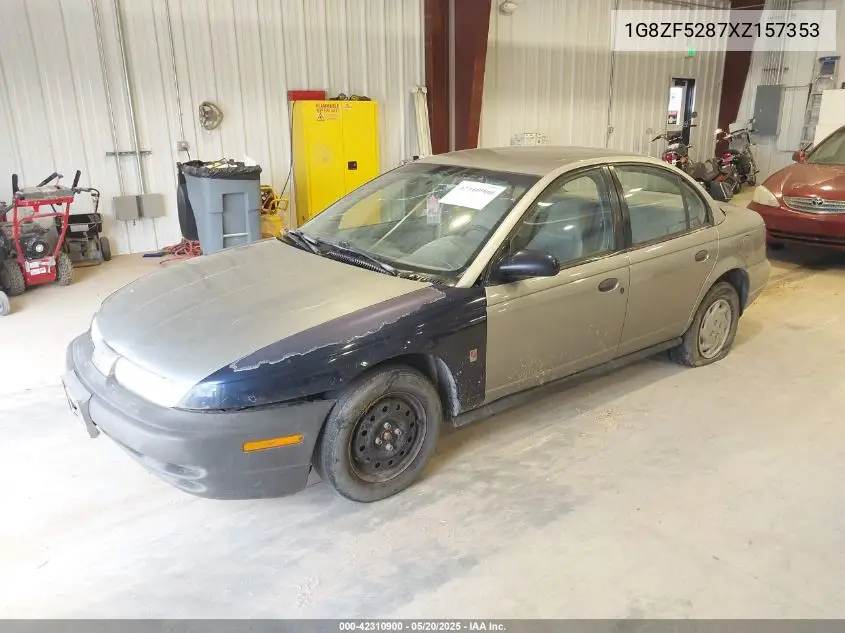 1999 Saturn Sl VIN: 1G8ZF5287XZ157353 Lot: 42310900