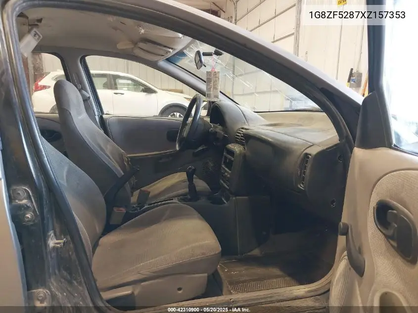 1999 Saturn Sl VIN: 1G8ZF5287XZ157353 Lot: 42310900
