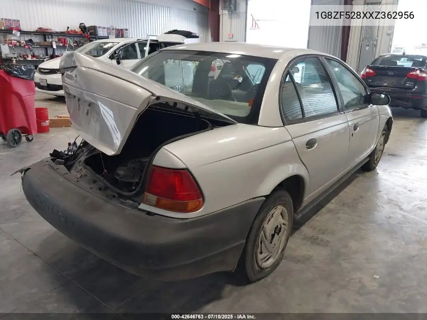 1999 Saturn Sl VIN: 1G8ZF528XXZ362956 Lot: 42646763