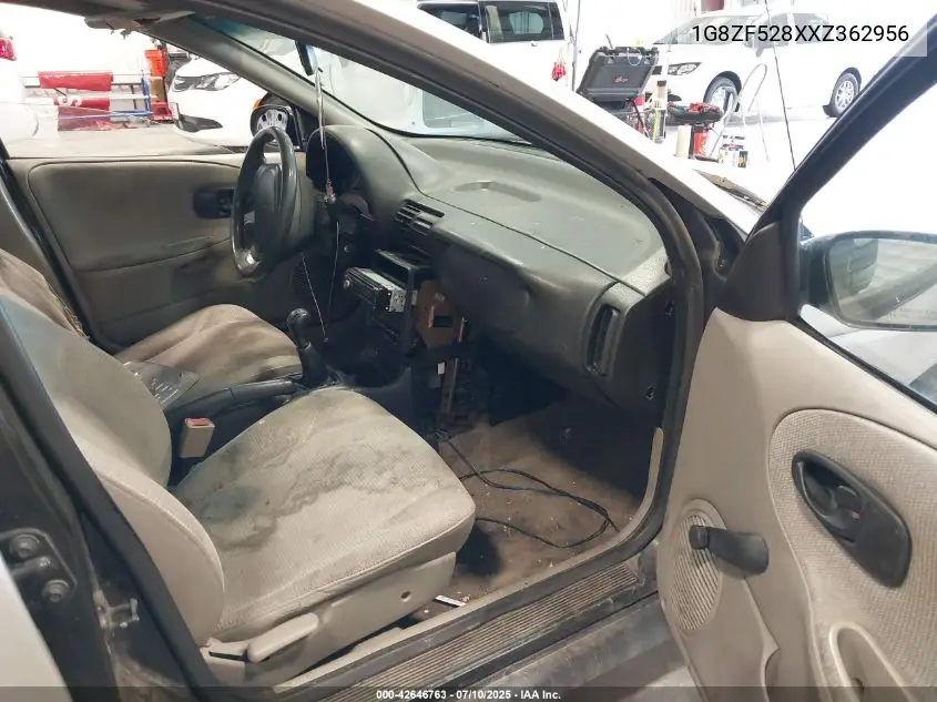 1999 Saturn Sl VIN: 1G8ZF528XXZ362956 Lot: 42646763