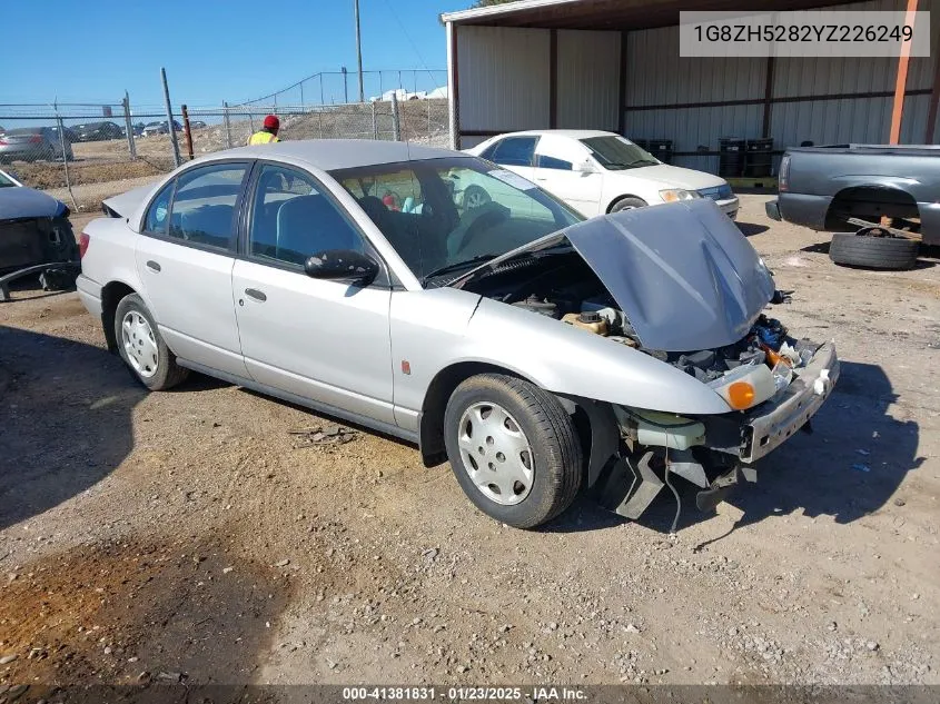 2000 Saturn Sl1 VIN: 1G8ZH5282YZ226249 Lot: 41381831