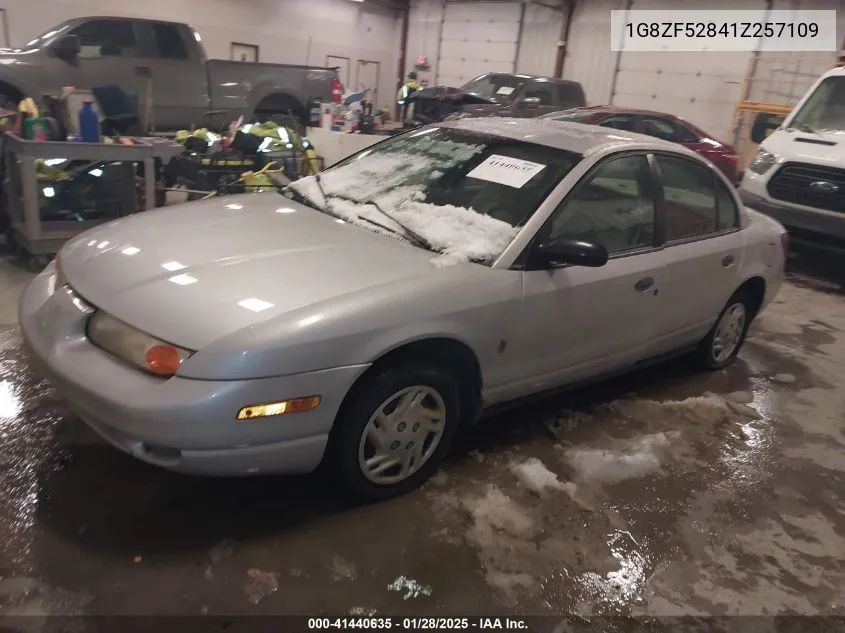 2001 Saturn Sl VIN: 1G8ZF52841Z257109 Lot: 41440635