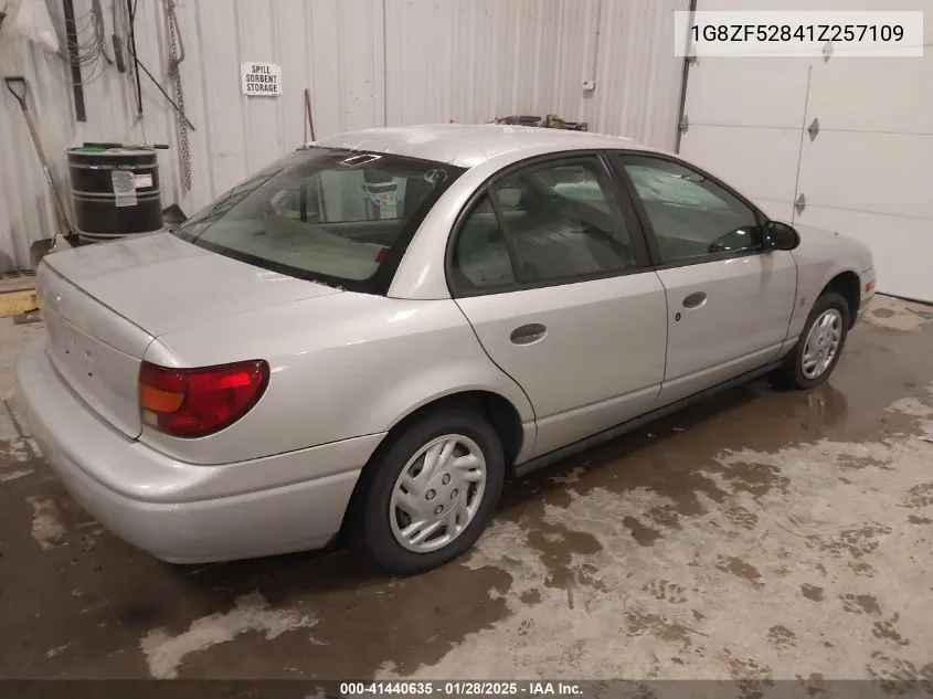 2001 Saturn Sl VIN: 1G8ZF52841Z257109 Lot: 41440635