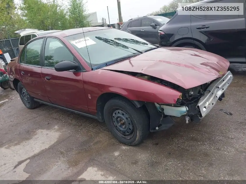 2001 Saturn Sl1 VIN: 1G8ZH528X1Z355295 Lot: 42057484
