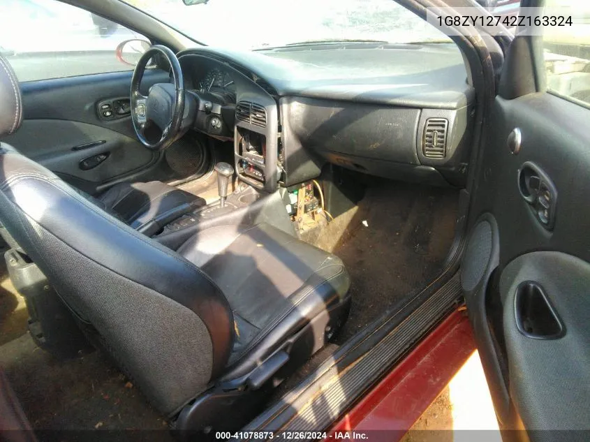 2002 Saturn S-Series Sc2 VIN: 1G8ZY12742Z163324 Lot: 41078873