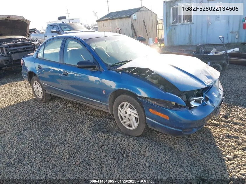 2002 Saturn S-Series Sl VIN: 1G8ZF52802Z134506 Lot: 41461865